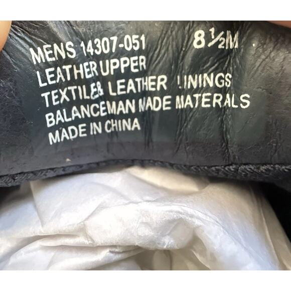 Florshein Crossover LTT Leather Men’s Shoe 8.5 Mushroom/Champignon Comforted NEW - Picture 8 of 9